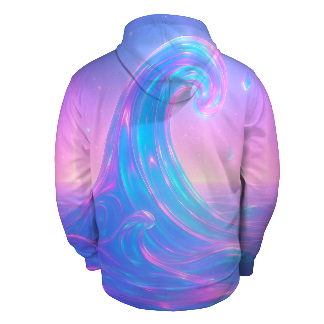Prism Tide Cathedral printed hoodies
