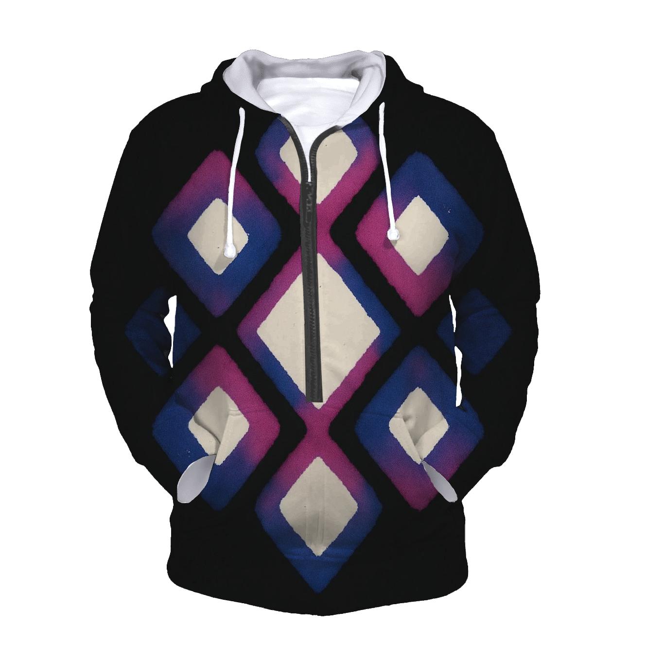 Itajime Eclipse Lattice With Comet Wash hoodies fashion