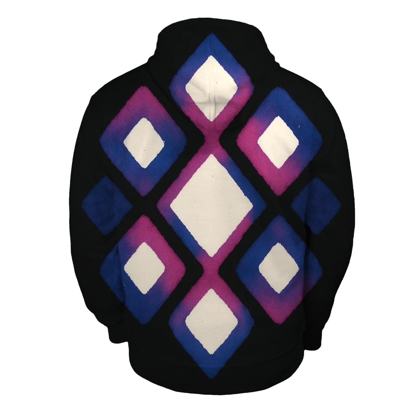 Itajime Eclipse Lattice With Comet Wash hoodies fashion