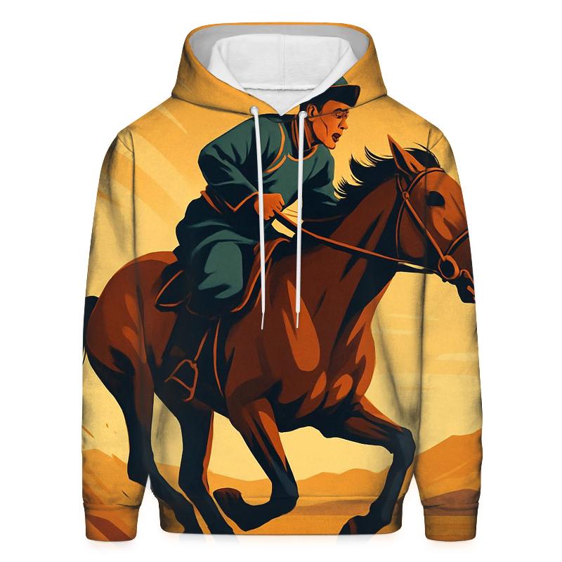 Naadam Horse Racing Horizon hoodie designs