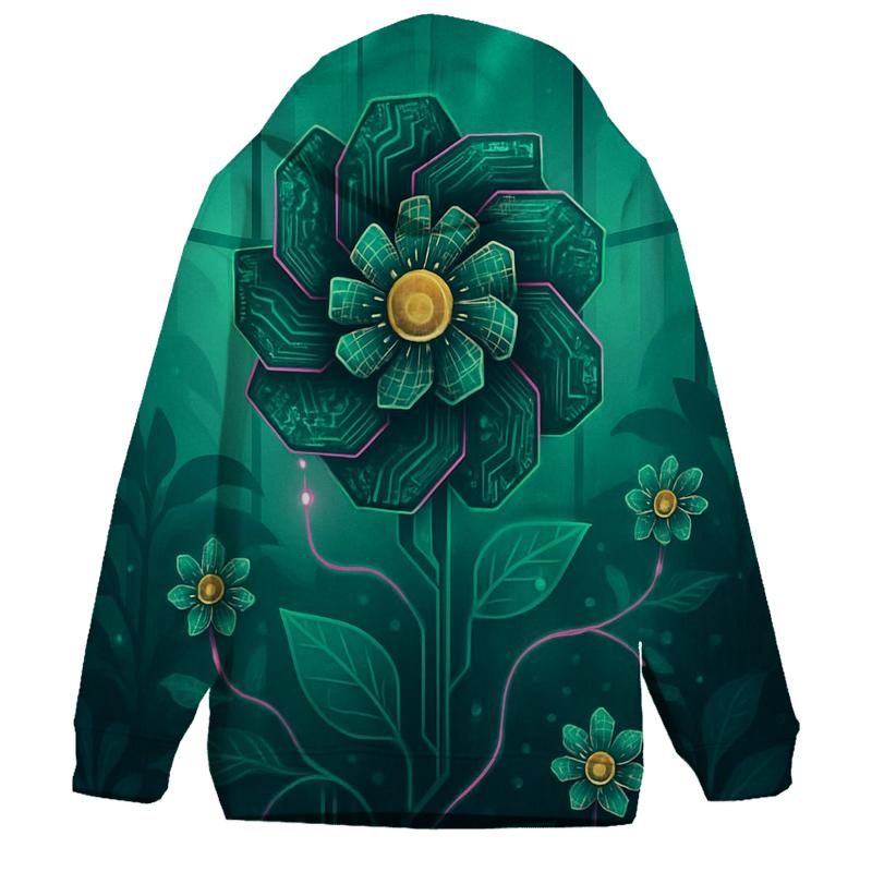 Aurora Circuit Garden lightweight hoodies