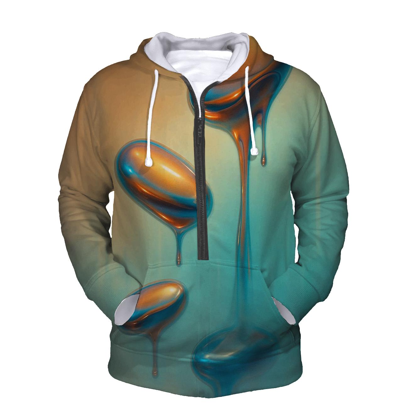 Aurora Melt Relic Garden custom hoodies