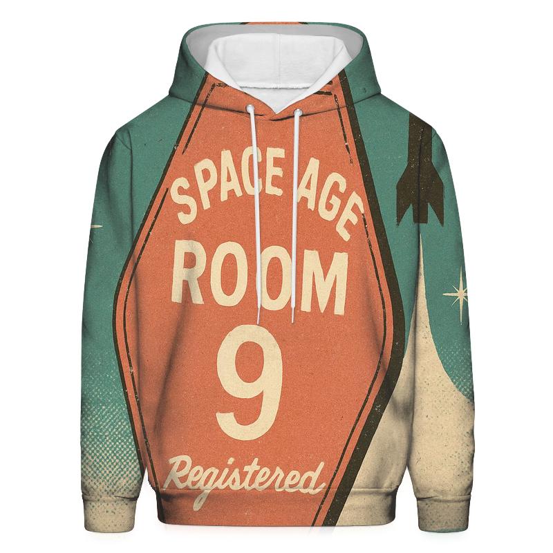 Weathered Space Age Motel Keychain Poster graphic hoodies