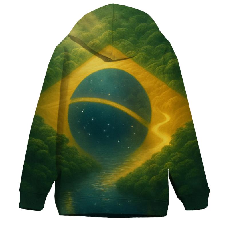 Brazilian Aurora Canopy pullover hoodies