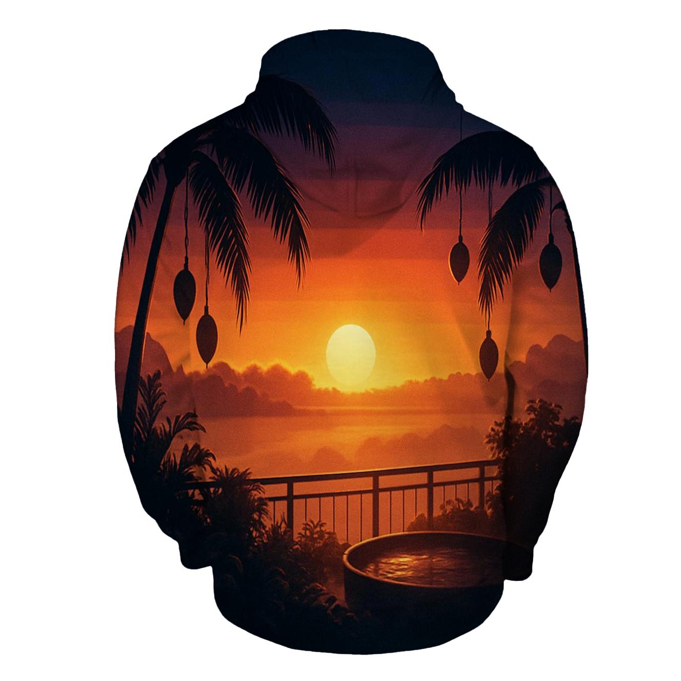Sundown Over The Cloud Garden hoodie styles