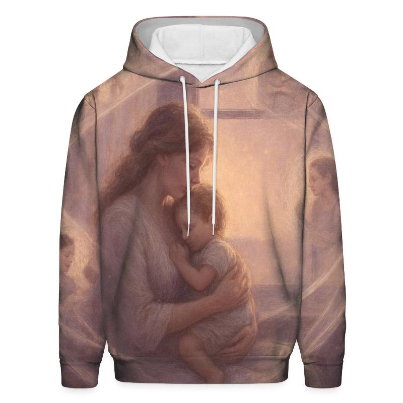 Where Her Voice Lives The Lullaby Woven Into Time zip-up hoodies
