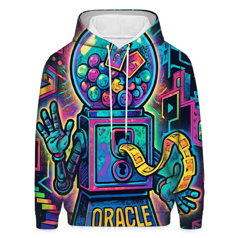 Gumball Oracle In The Neon Labyrinth lightweight hoodies