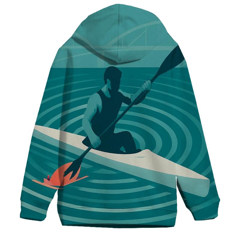 Danube Sprint Canoe Burst pullover hoodies