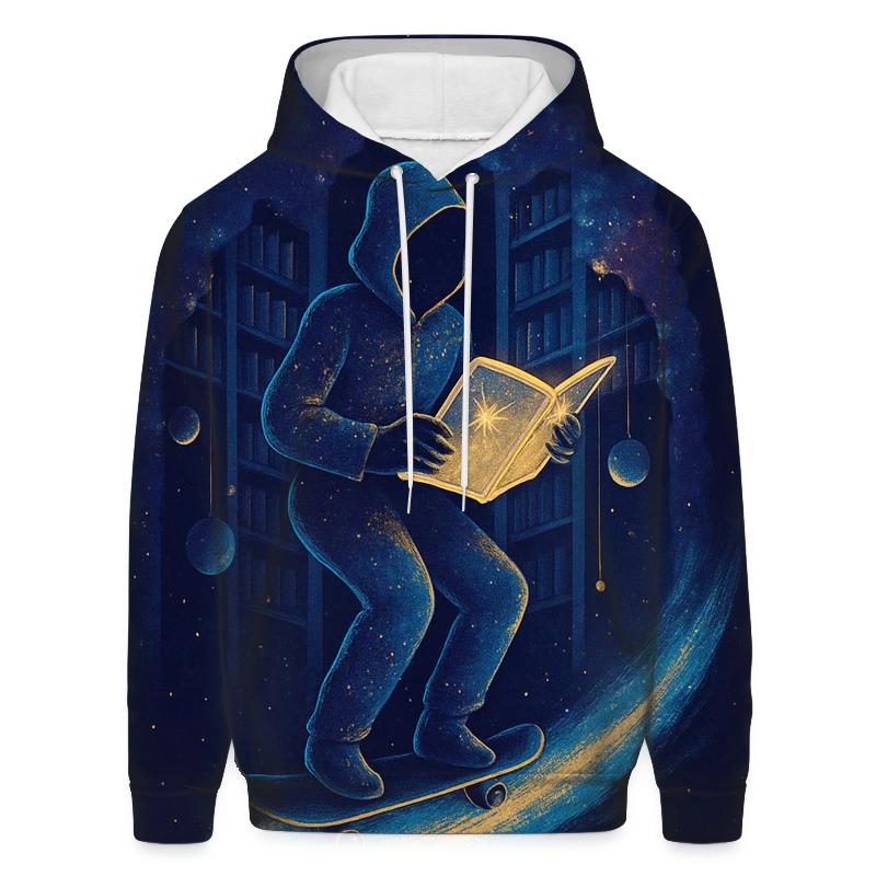The Comet Librarian pullover hoodies