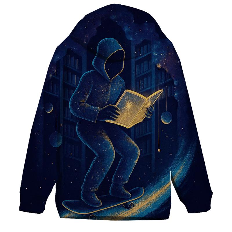 The Comet Librarian pullover hoodies