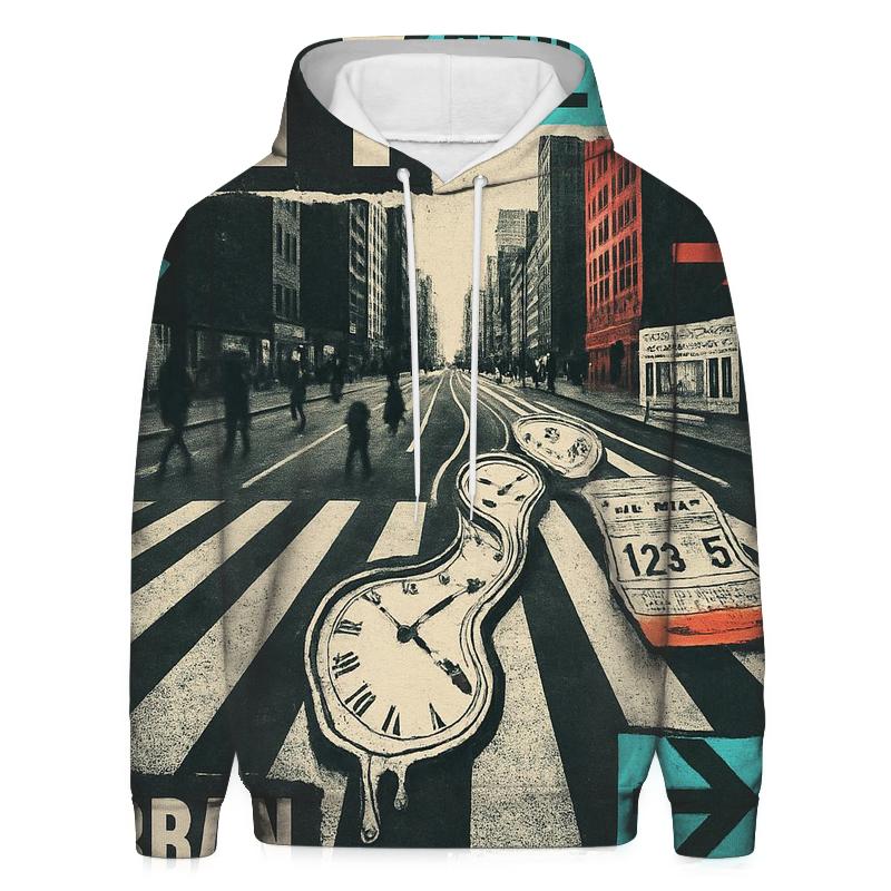 Time Dilation Street Poster Collage hoodie styles
