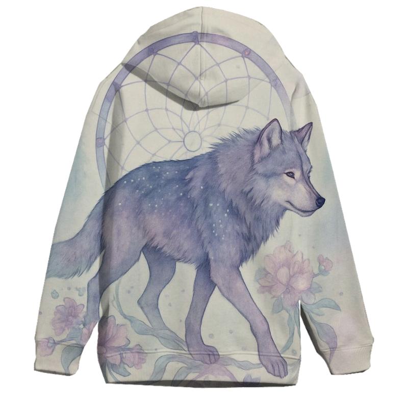 The Dreamweaver Timberwolf Bloom hoodie styles