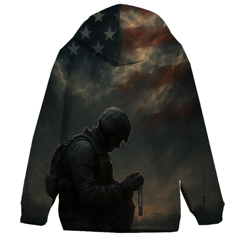 Harbor Vigil Under The Flag Sky hoodie designs