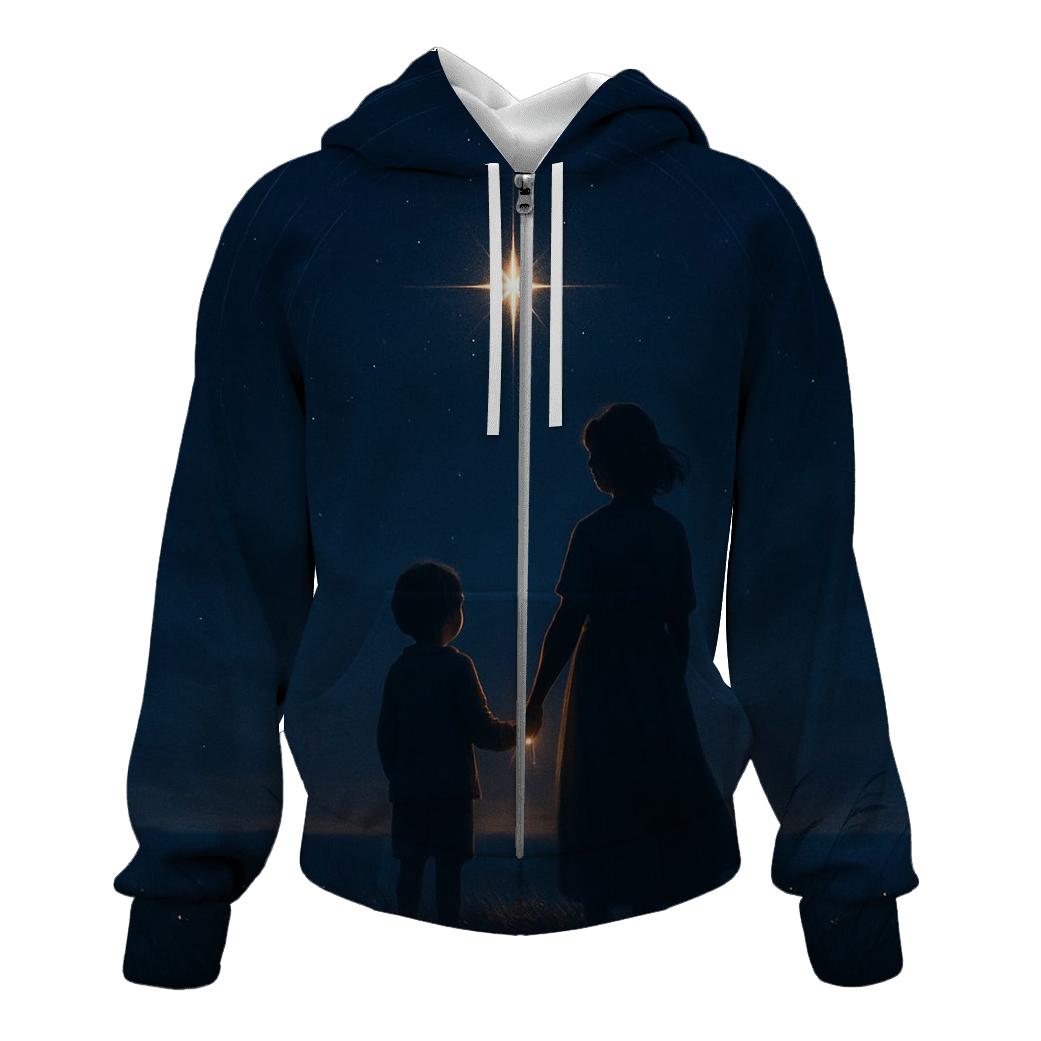 The Quiet North Star A Mother Who Orients The Heart custom hoodies
