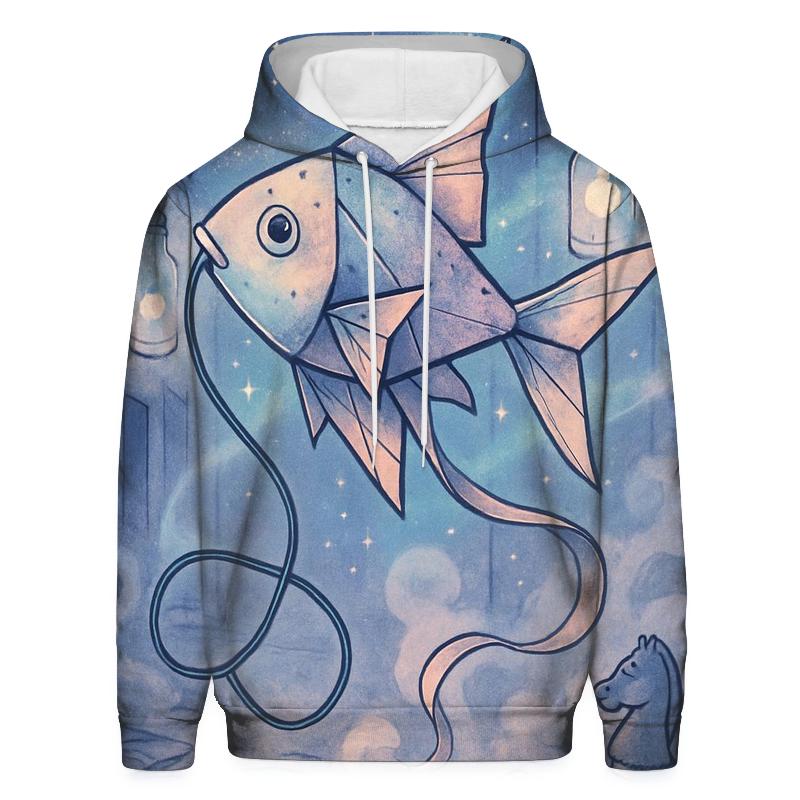 Kite Fish Of The Moonlit Back Alley hoodie designs