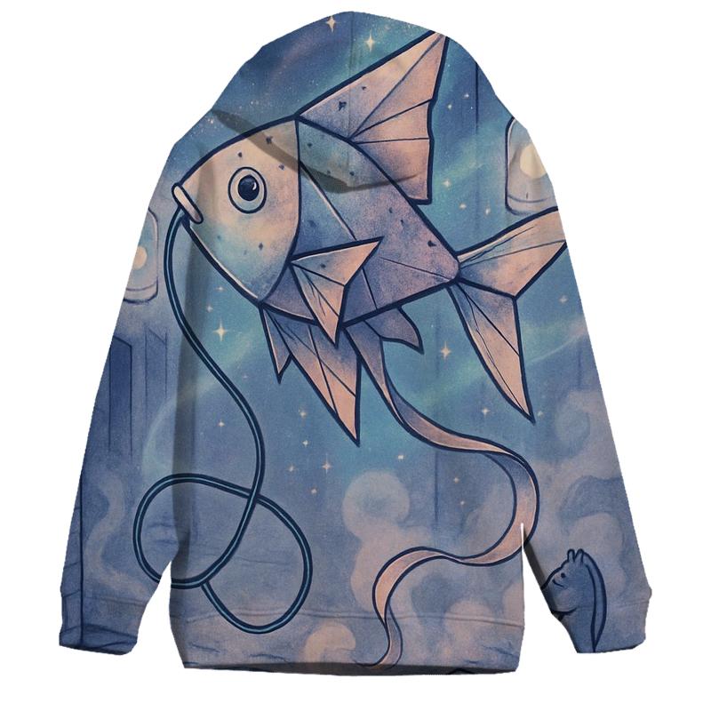Kite Fish Of The Moonlit Back Alley hoodie designs
