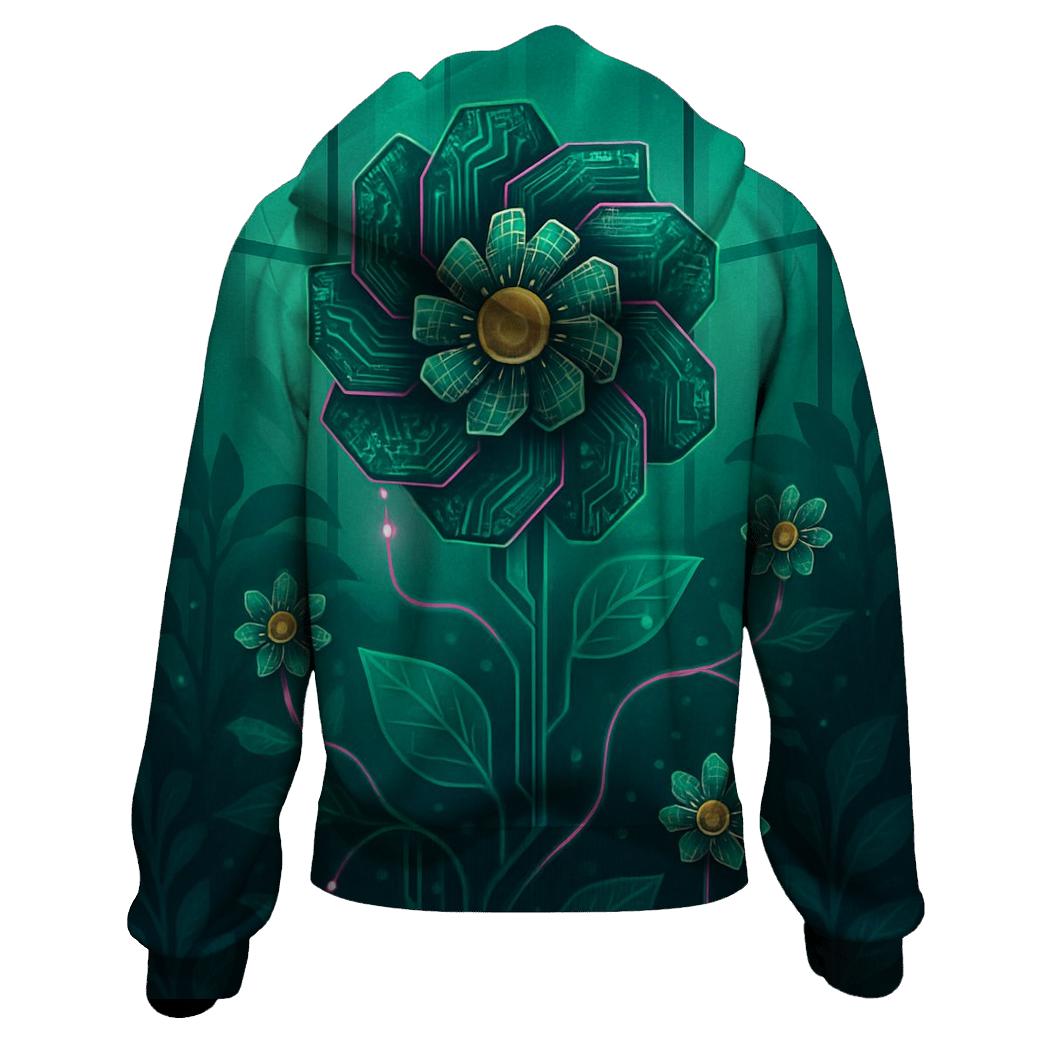 Aurora Circuit Garden hoodie styles