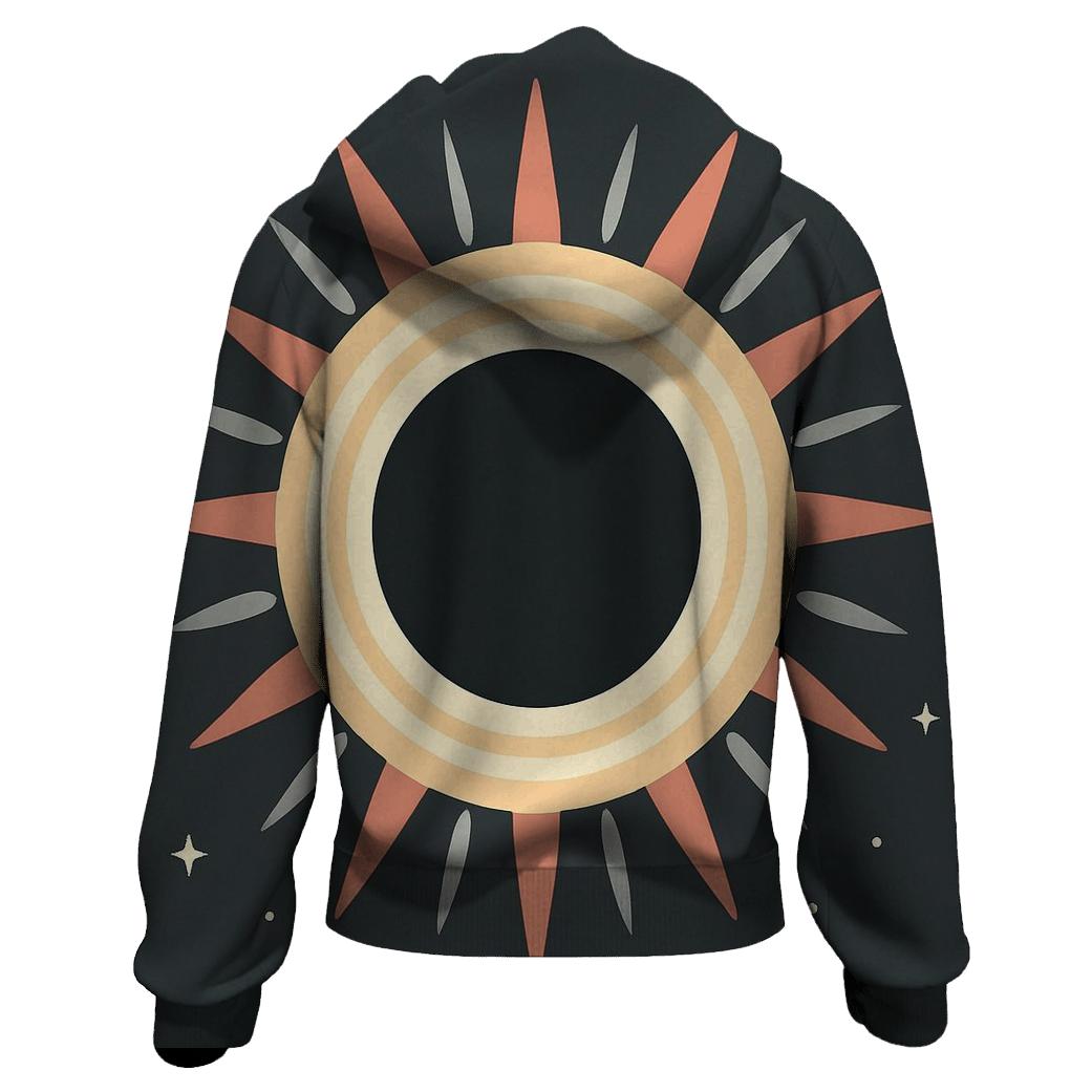 Eclipse Corona Petal Rings hoodie trends