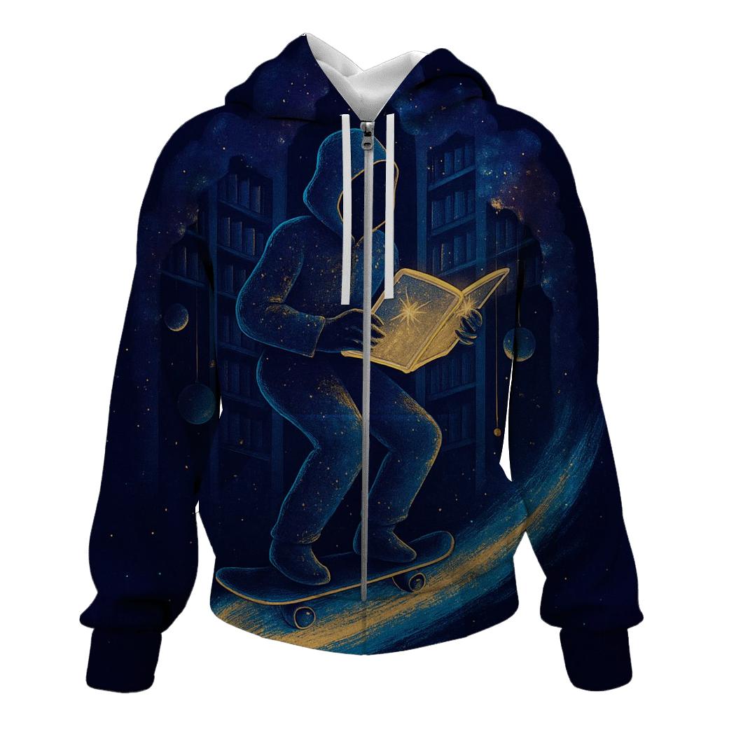 The Comet Librarian lightweight hoodies
