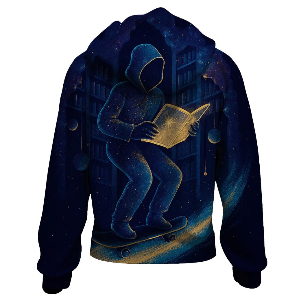 The Comet Librarian lightweight hoodies
