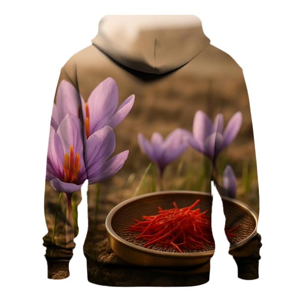 Saffron Crocus And Brass Drying Tray At Dawn lightweight hoodies