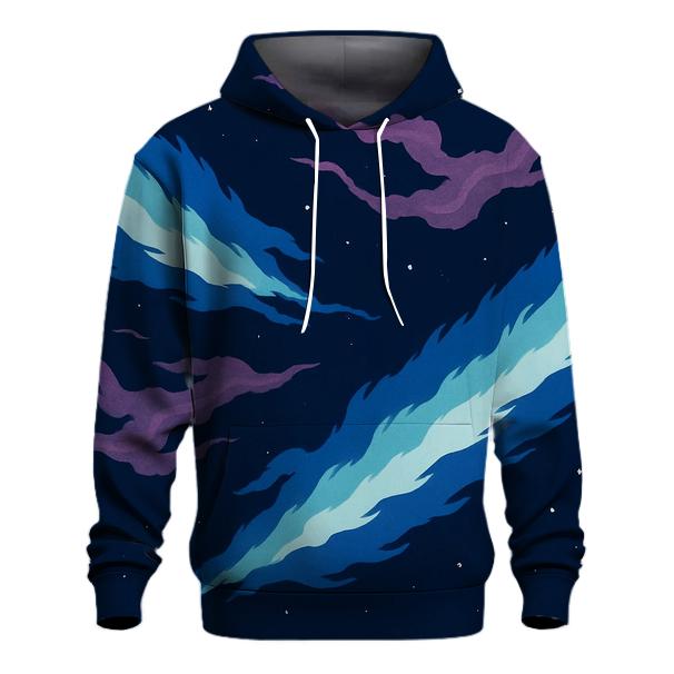 Jet Outflow Chevron Nebula zip-up hoodies