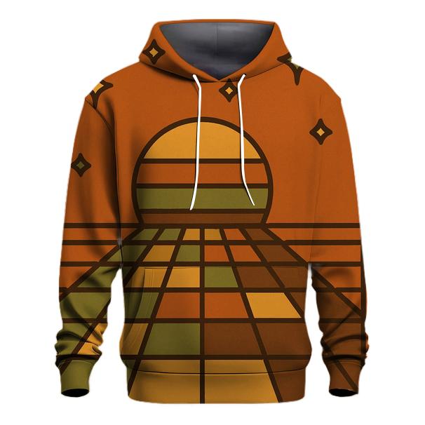 Analog Arcadia Grid hoodies fashion