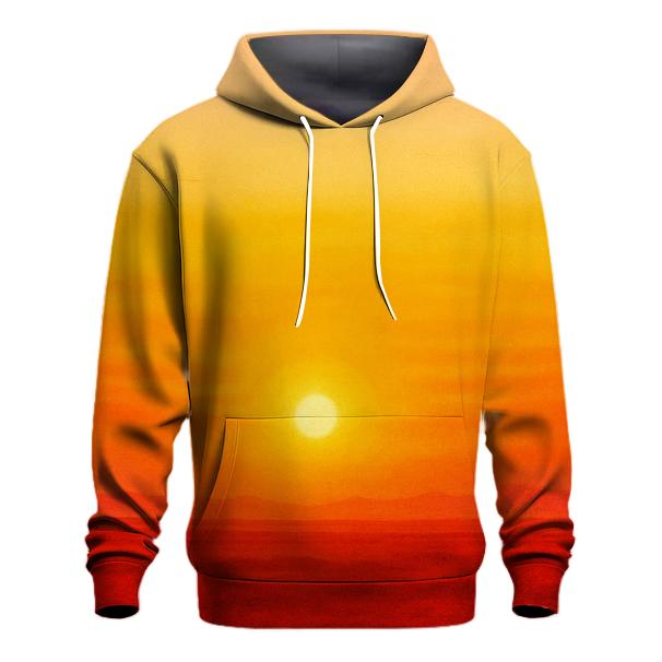 Molten Citrus Horizon custom hoodies