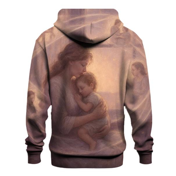 Where Her Voice Lives The Lullaby Woven Into Time premium hoodies