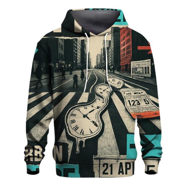 Time Dilation Street Poster Collage hoodie styles