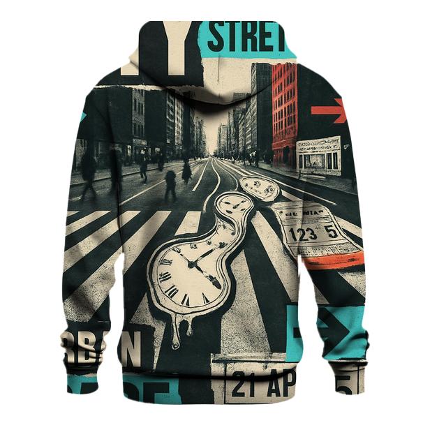 Time Dilation Street Poster Collage hoodie styles