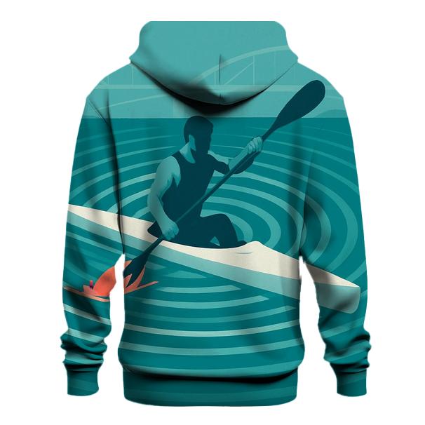 Danube Sprint Canoe Burst zip-up hoodies