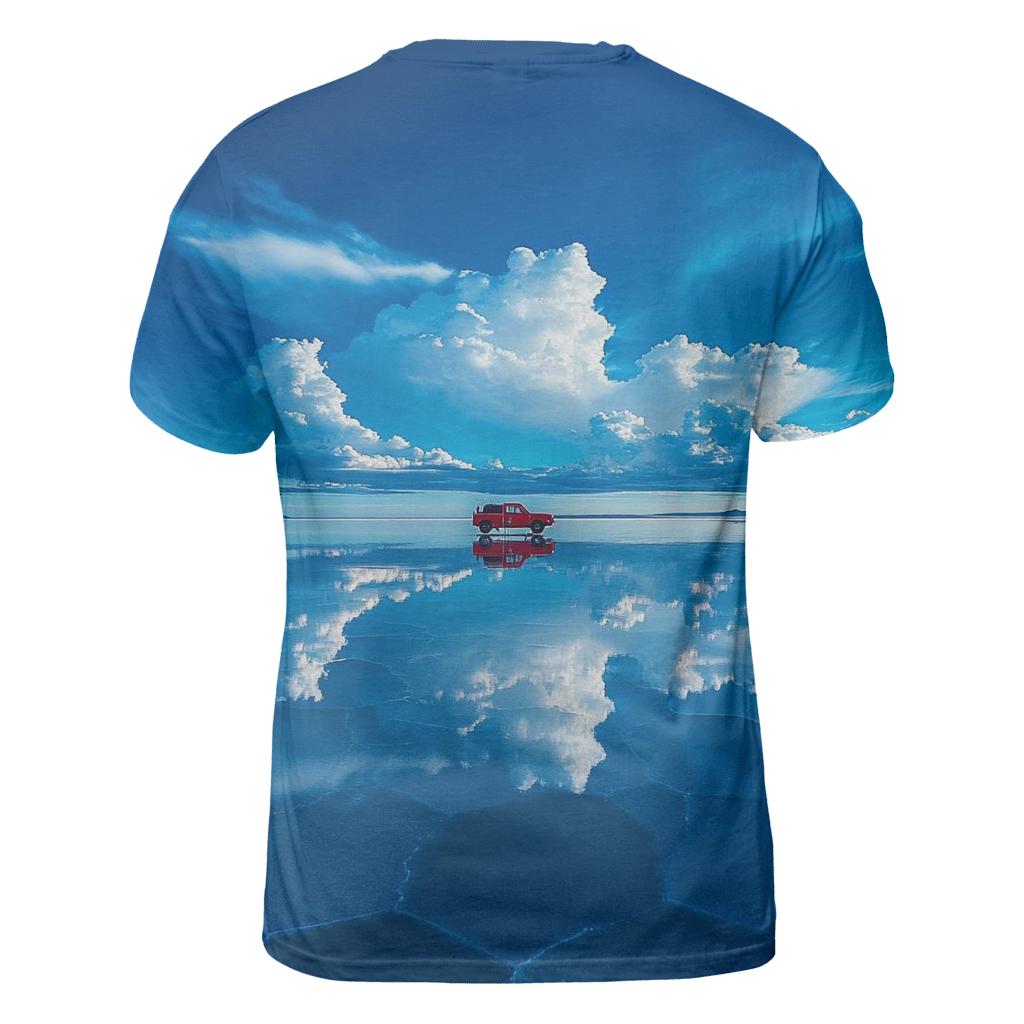 Salar De Uyuni Salt Flats creative print fashion shirts