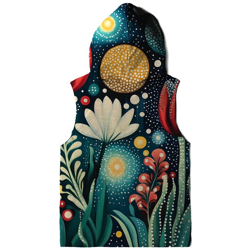 Yayoi Kusama Inspired Cosmic Garden Of Polka Dot Planets pullover hoodies