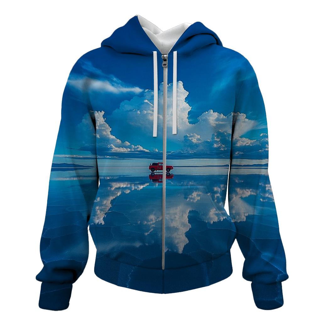 Salar De Uyuni Salt Flats lightweight hoodies