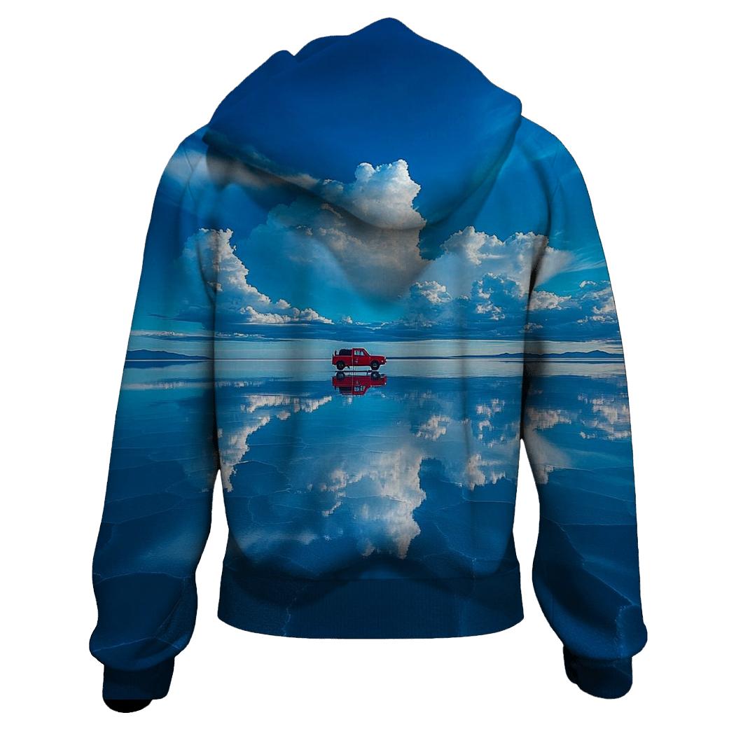 Salar De Uyuni Salt Flats lightweight hoodies