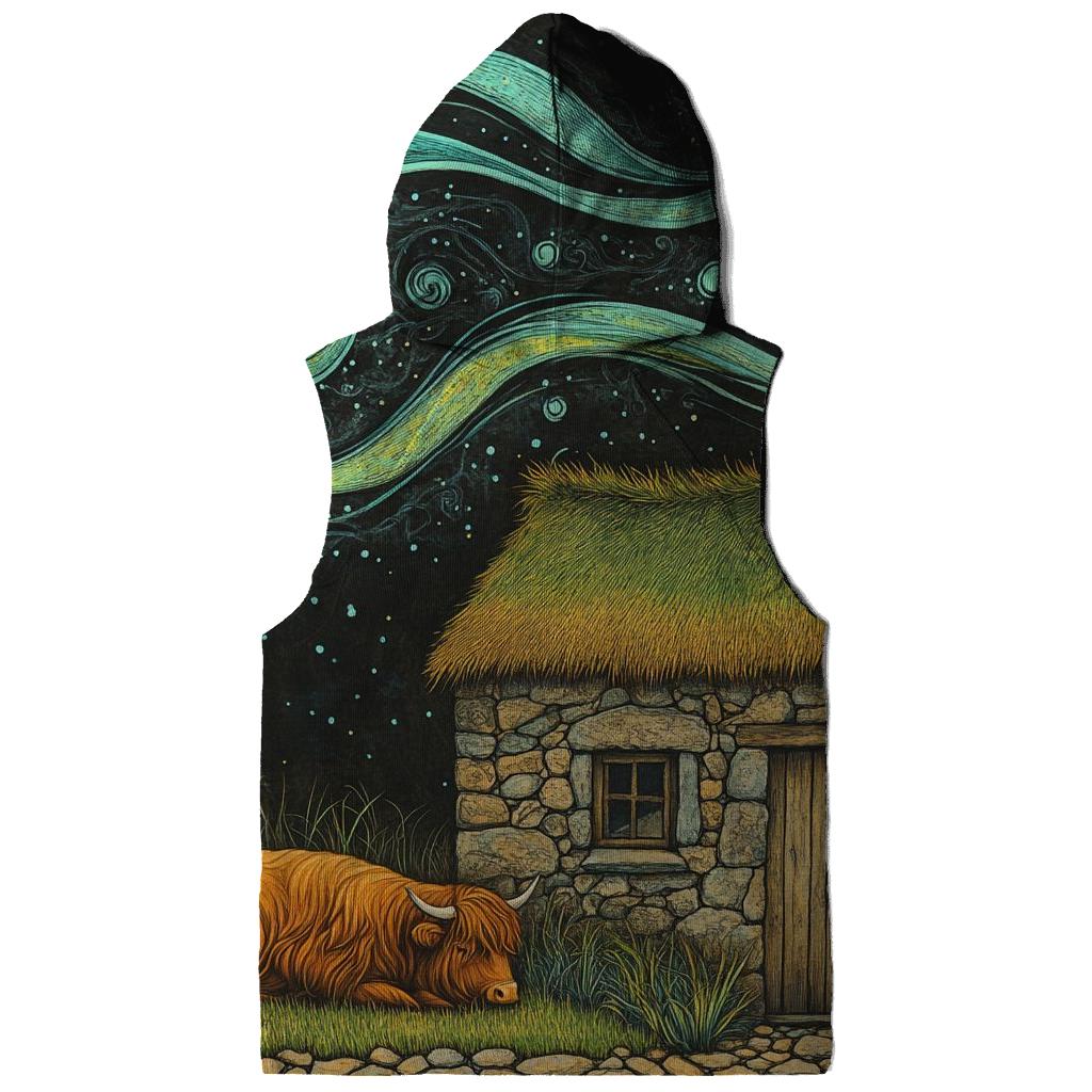 Solar Wind Over The Highland Cow Byre Roof hoodie trends