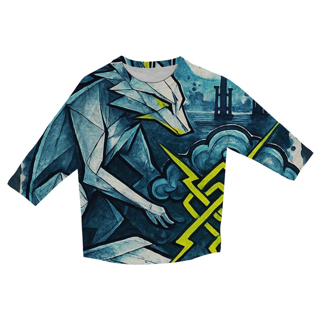 The Origami Stormkeeper casual three quarter sleeve shirts