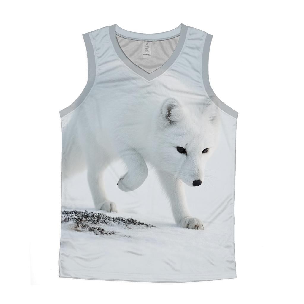 Frostline Forager Arctic Fox graphic print tank tops