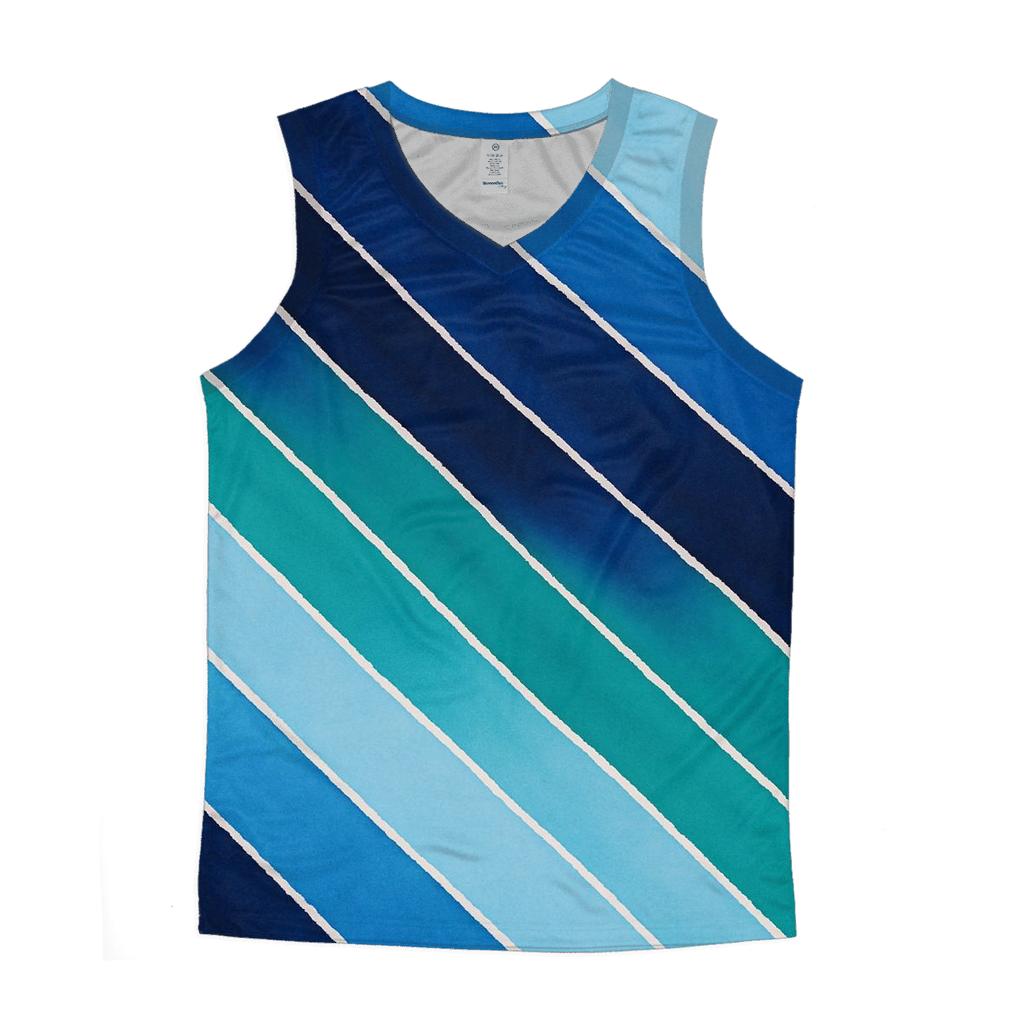 Arashi Nebula Diagonal Drift casual summer tank tops