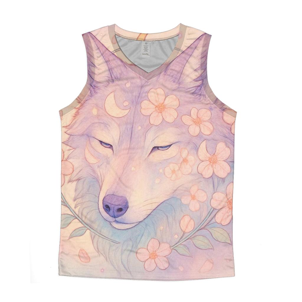 Lunar Orchard Dreamwalker Wolf designer workout tanks