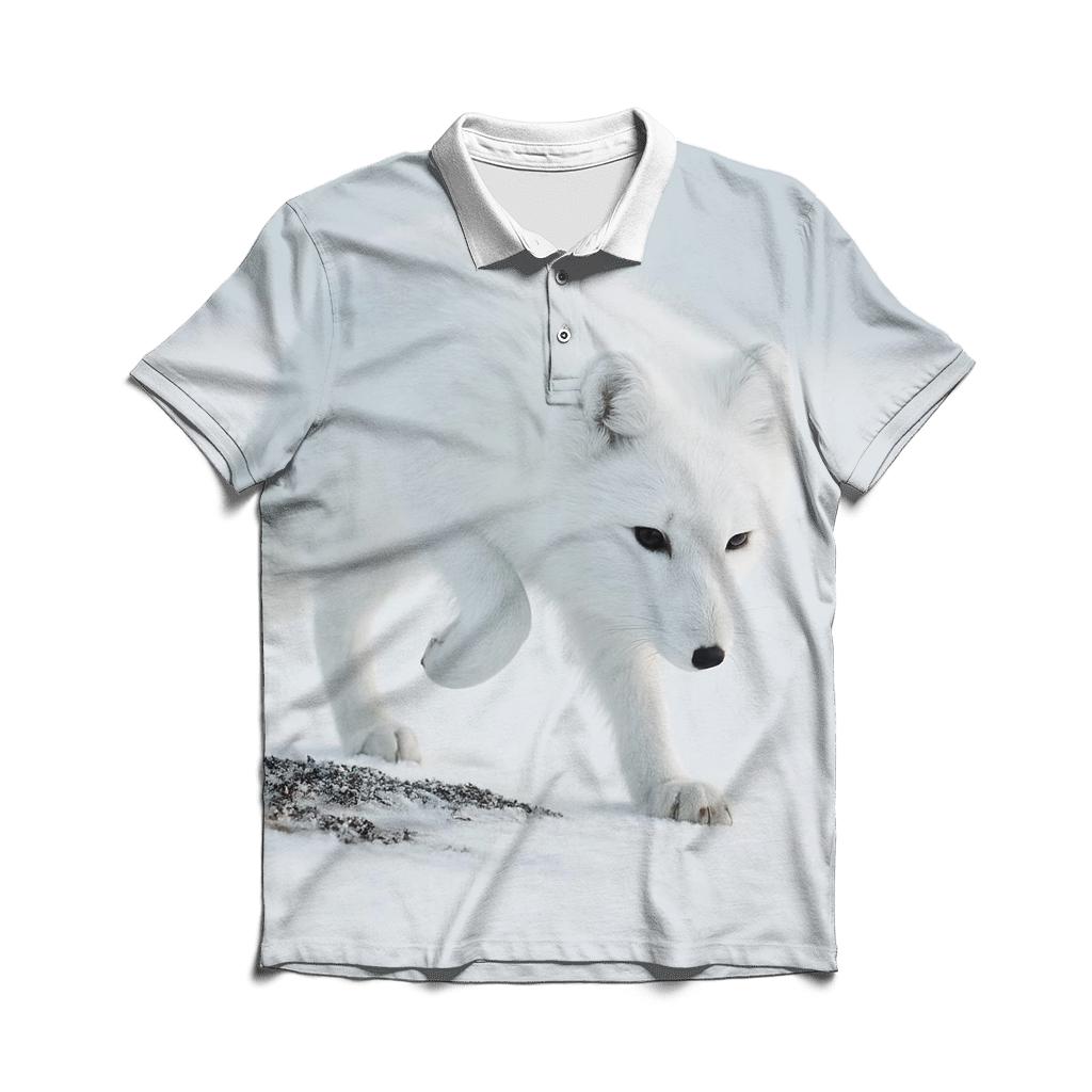 Frostline Forager Arctic Fox branded logo polo shirts