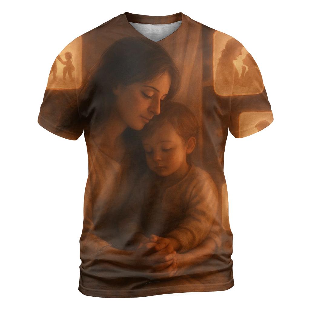 The Home Inside Her Heart custom all-over print shirts