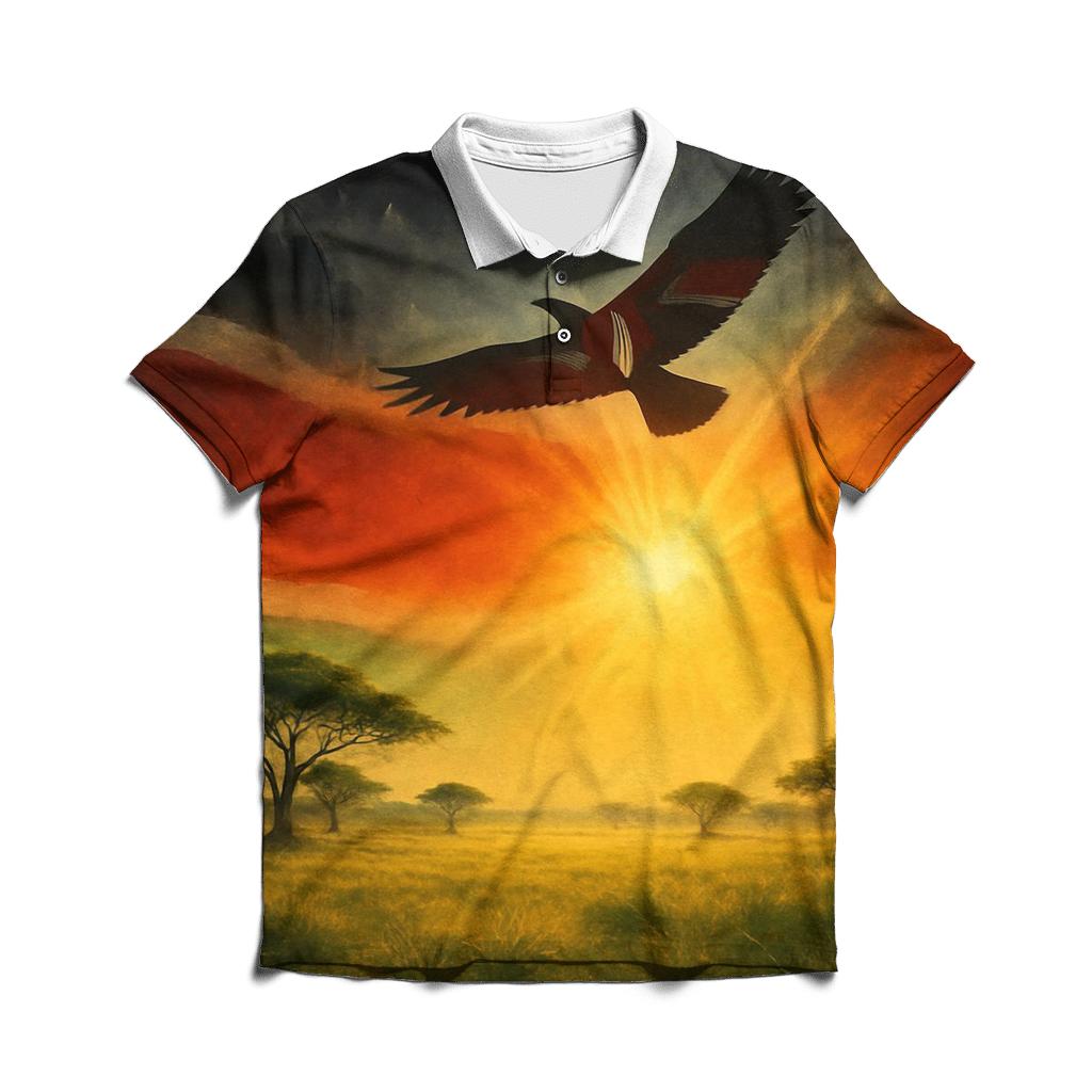 Savanna Crest Kenya custom polo shirts