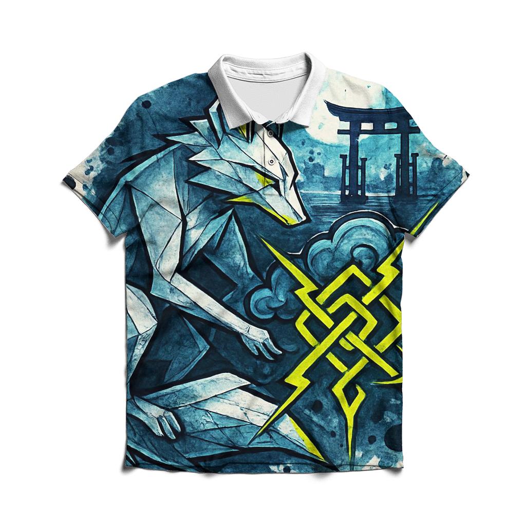 The Origami Stormkeeper casual sports polo shirts