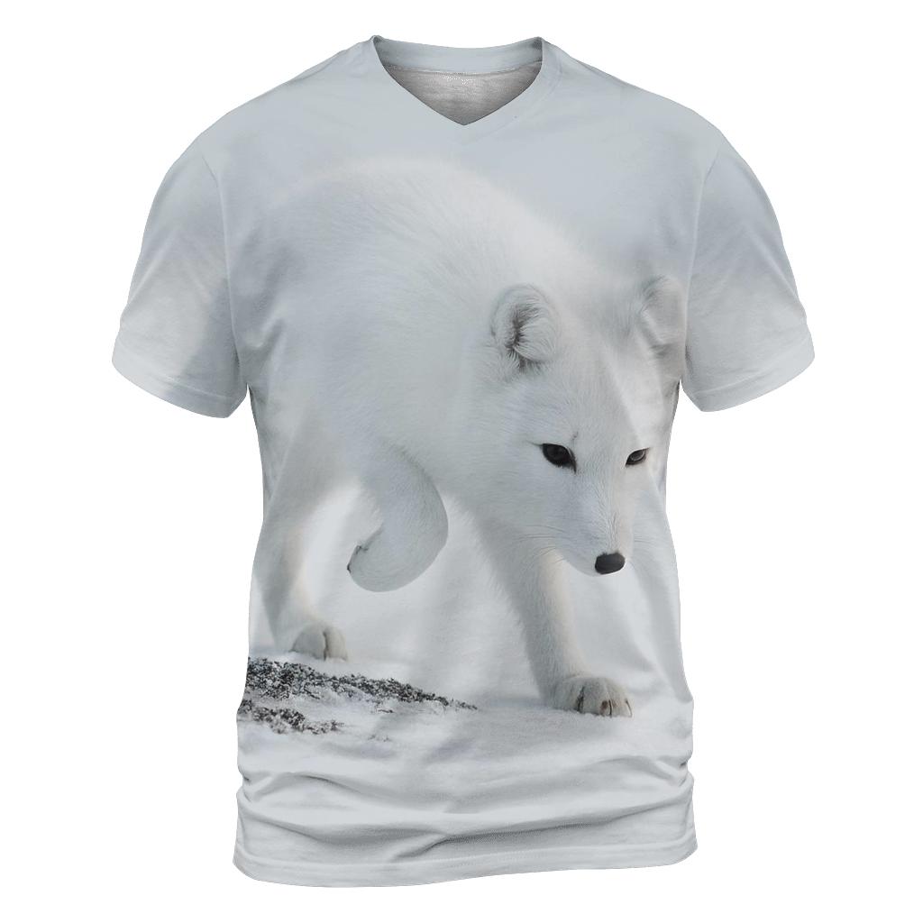 Frostline Forager Arctic Fox statement graphic shirts