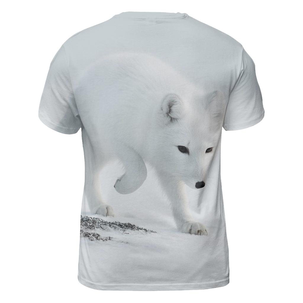 Frostline Forager Arctic Fox statement graphic shirts