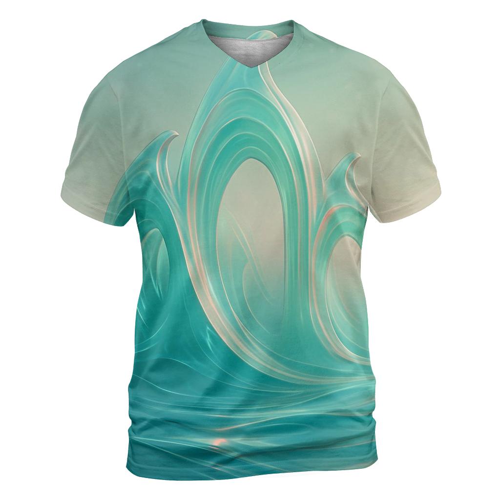 Prismatic Tide Cathedral trendy printed shirt styles