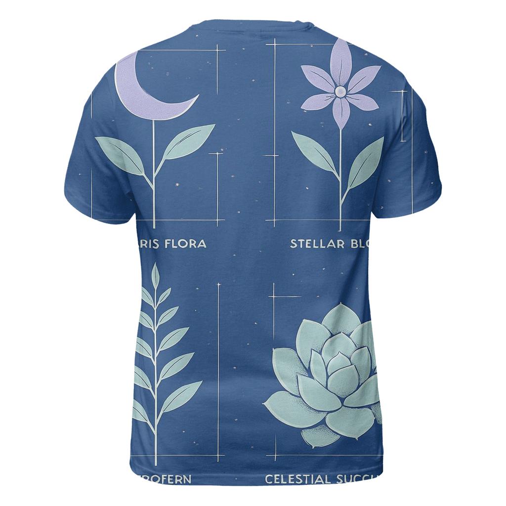 Astral Botany Blueprint designer pattern shirts