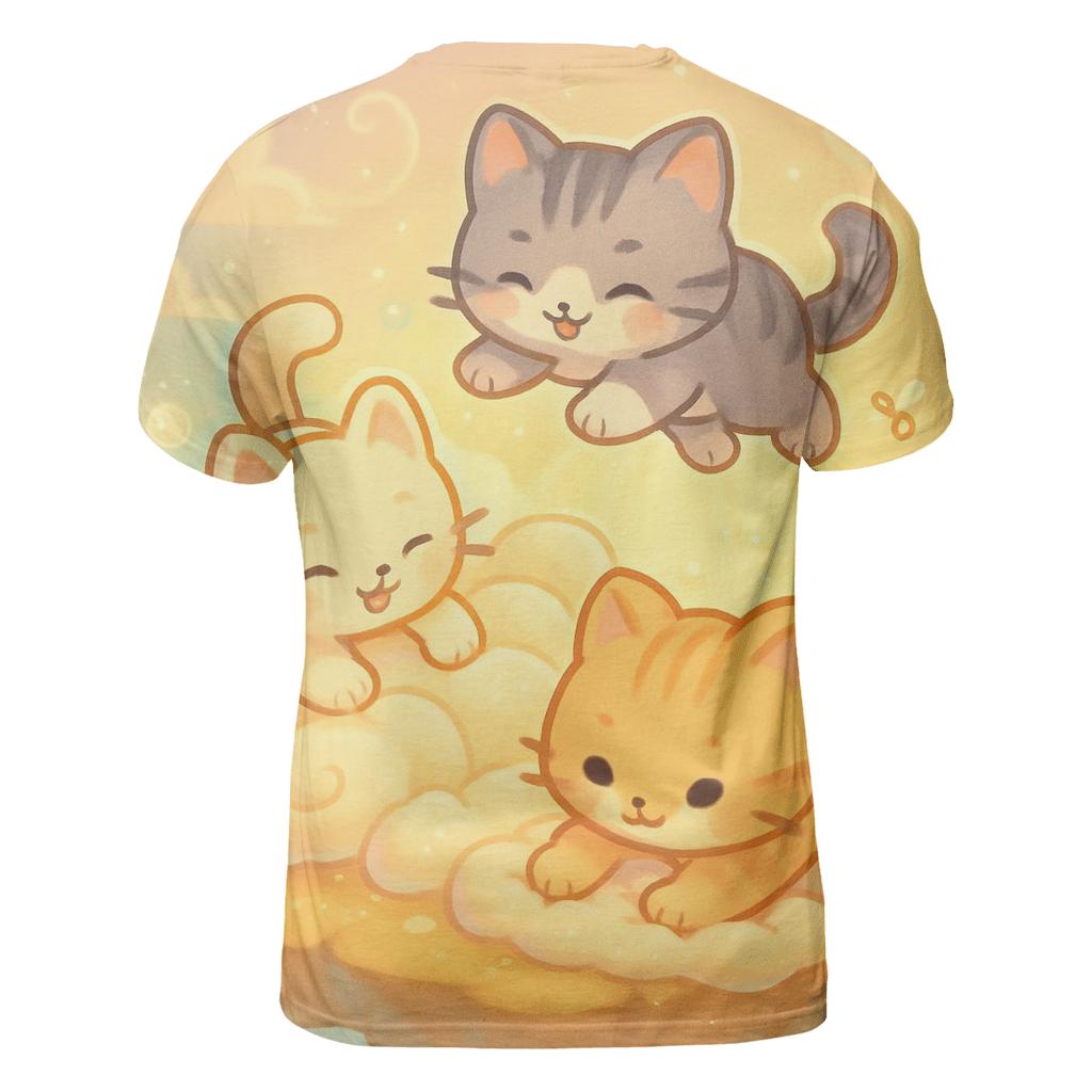Sunrise Cloud Bakery Kittens unique graphic print tees
